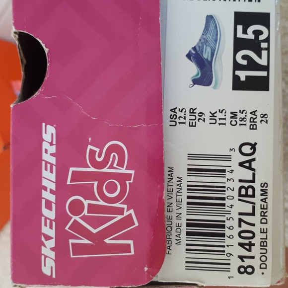 Skechers girls running shoes /New - Picture 7 of 7